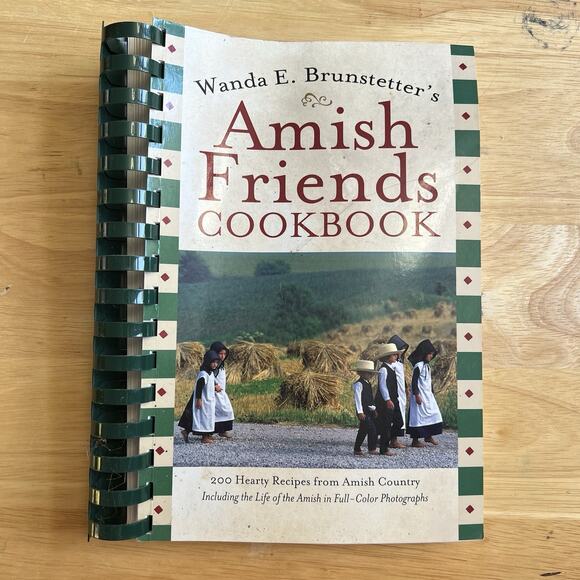 Wanda E Brunstetters Amish Friends Cookbook Volumes 1 And 2 Recipes - Picture 2 of 13